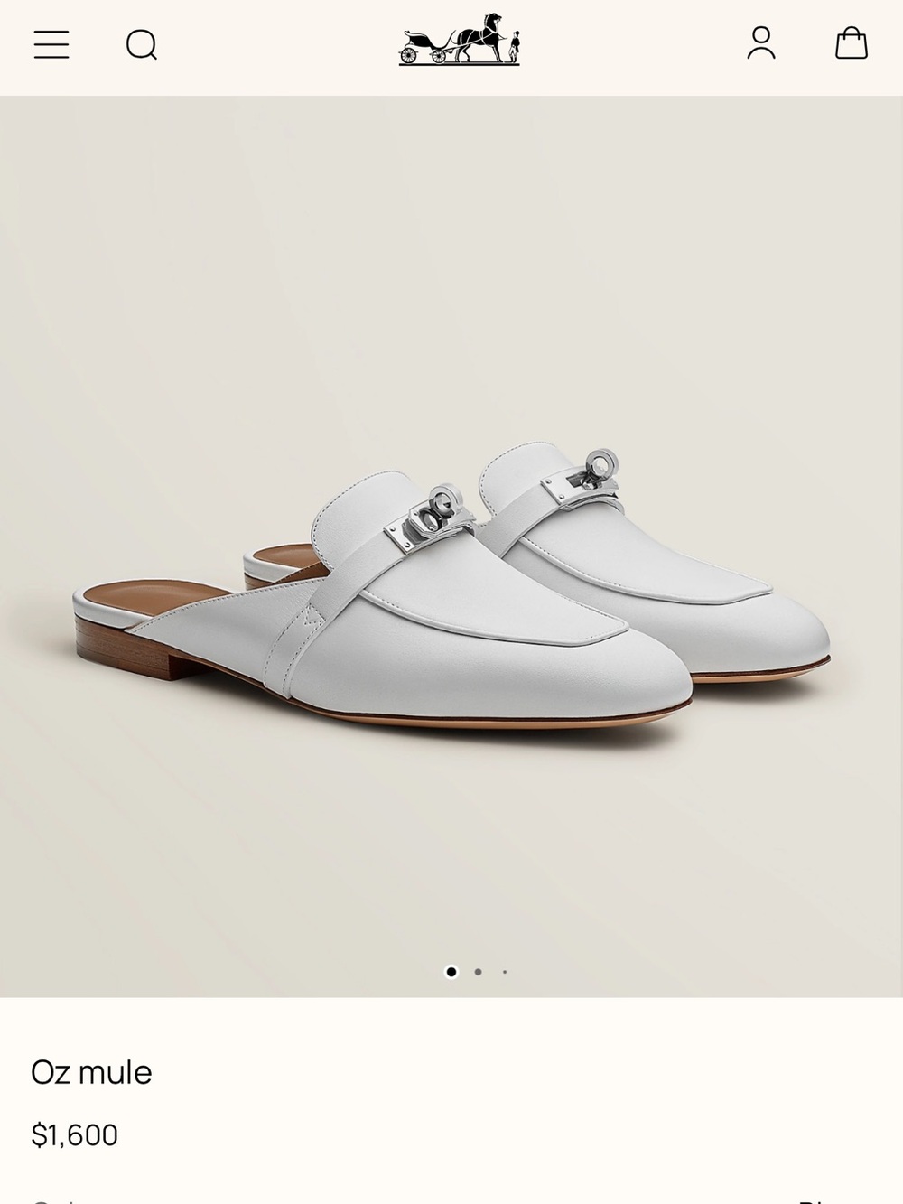 Hermes oz mule